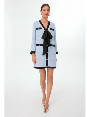 Tuckernuck Pomander Place Coco Tweed Bow Dress